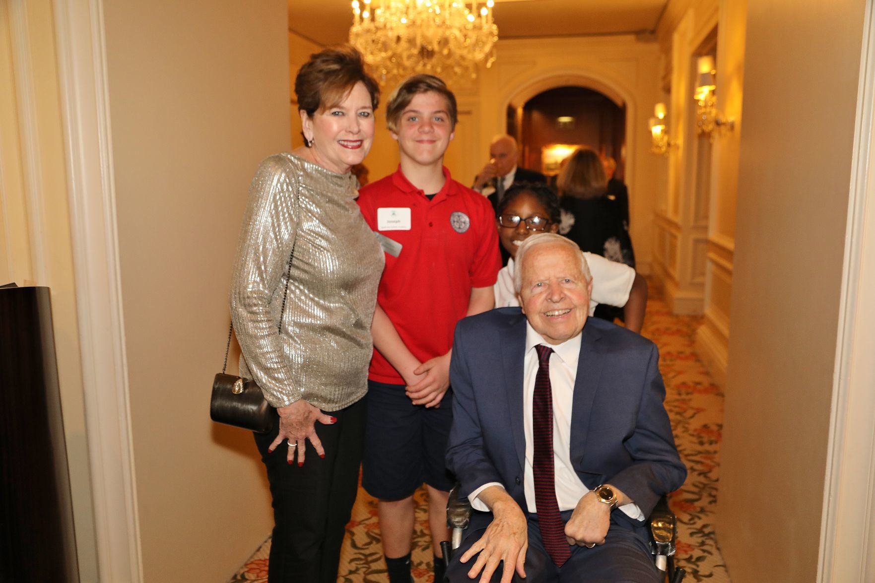 Susan and Denny O'Leary, Joseph and Kyllie